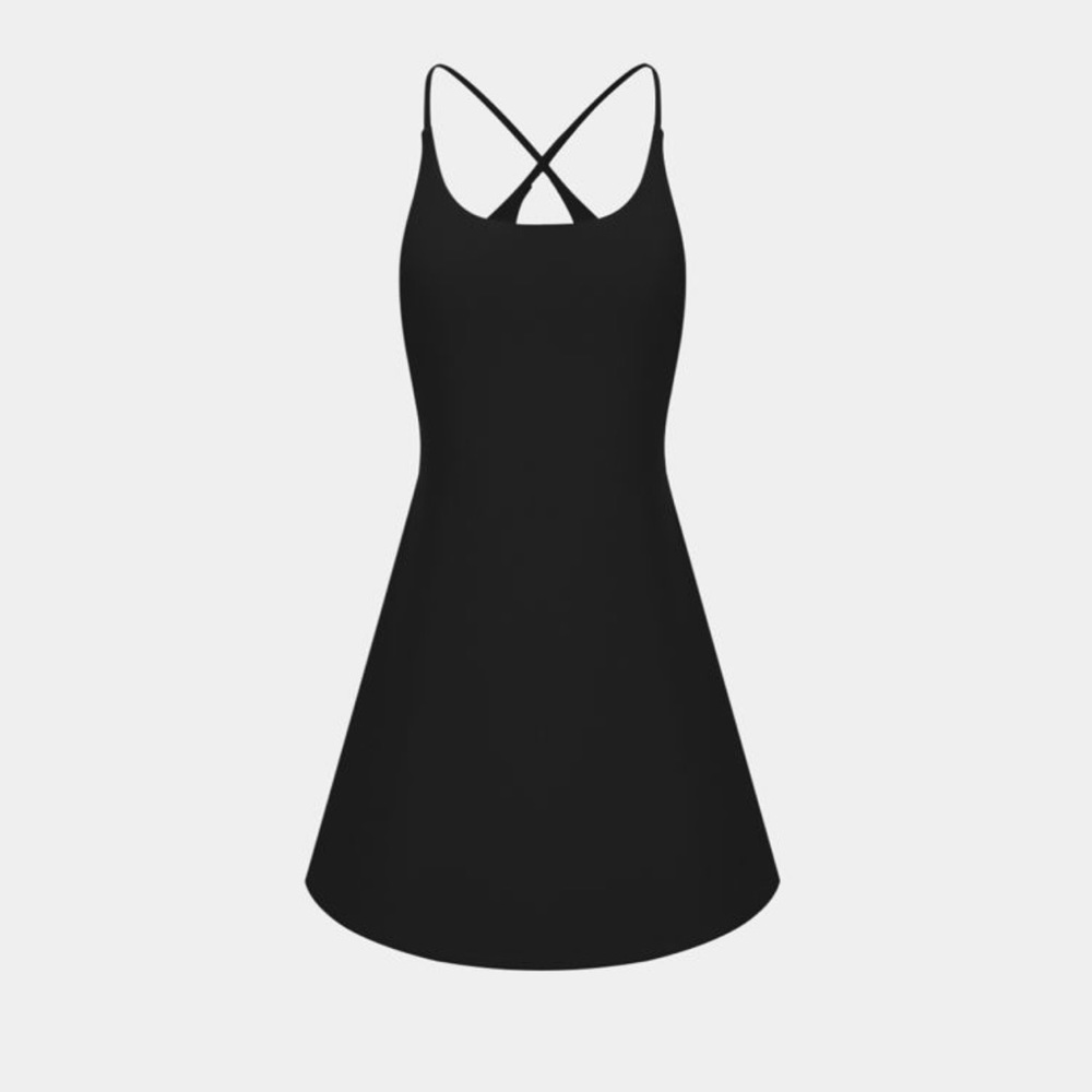 Halara 2x backless workout dress